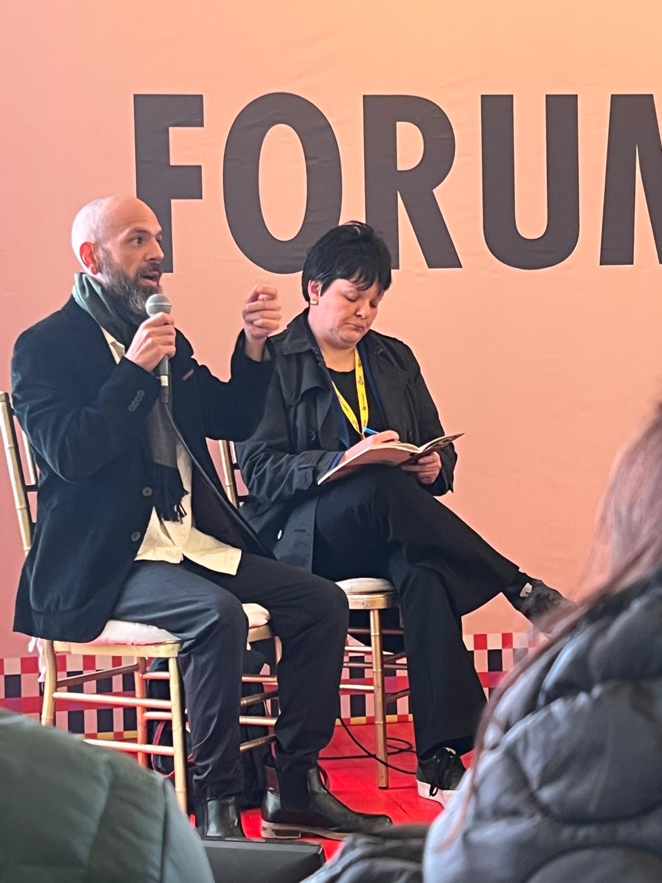 Juan hablando sobre CoCrea y COSIACA