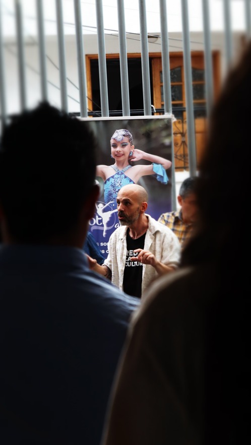 Juan Alejandro Gaviria en un evento cultural